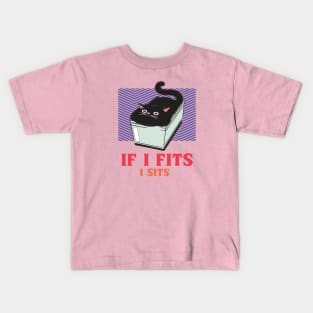 If I Fits, I Sits - Loaf Tin Kids T-Shirt